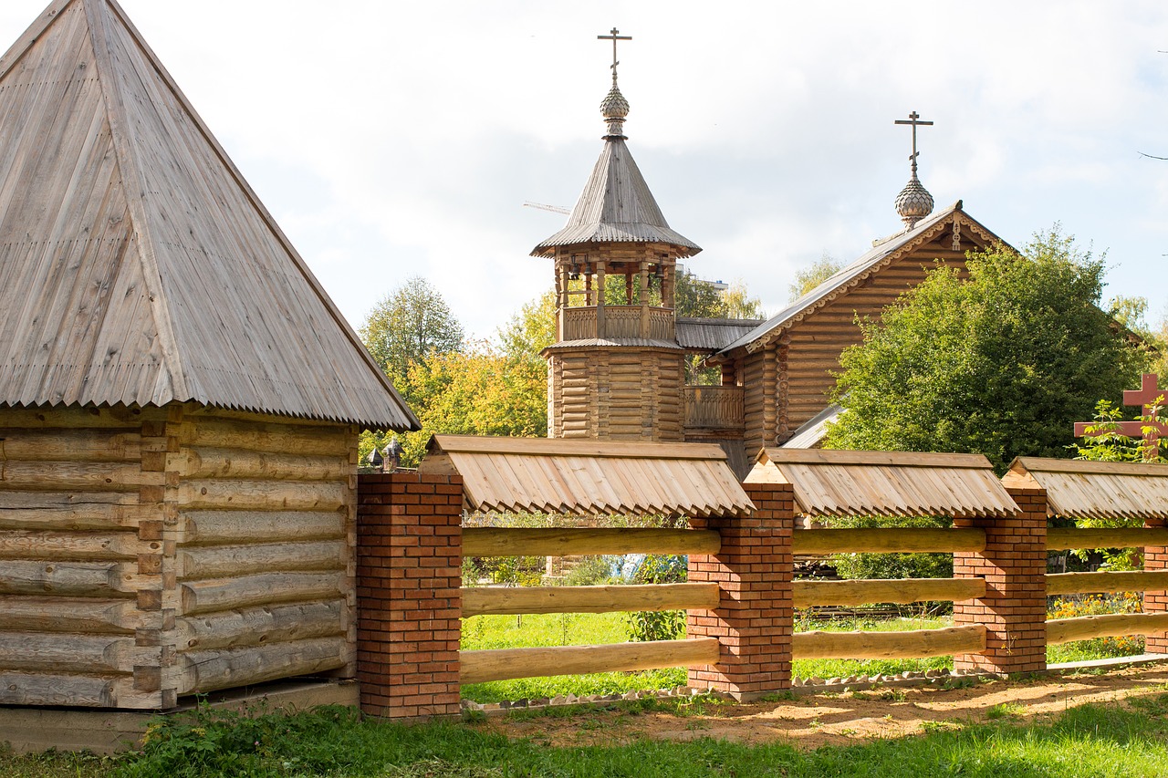 Image - church wood architecture orthodox