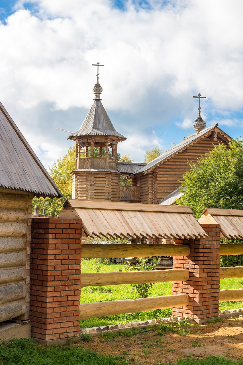 Image - church wood architecture orthodox