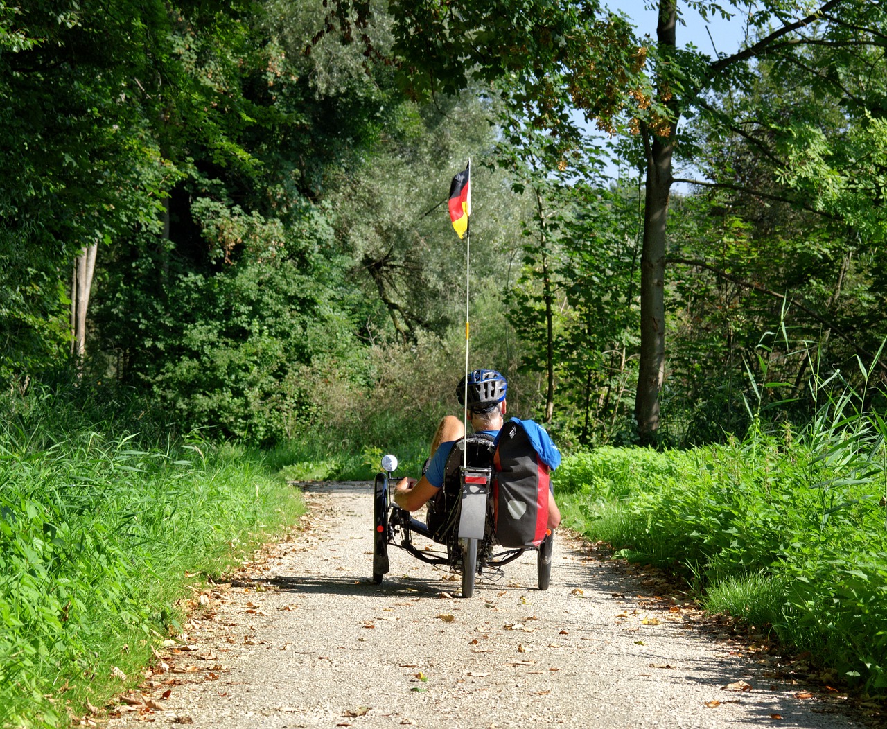 Image - recumbent tricycle bike wheel