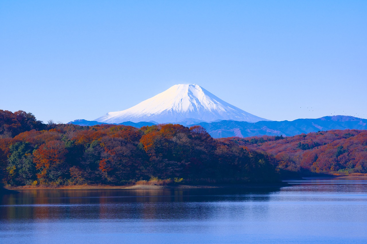Image - japan mt fuji sayama lake reservoir
