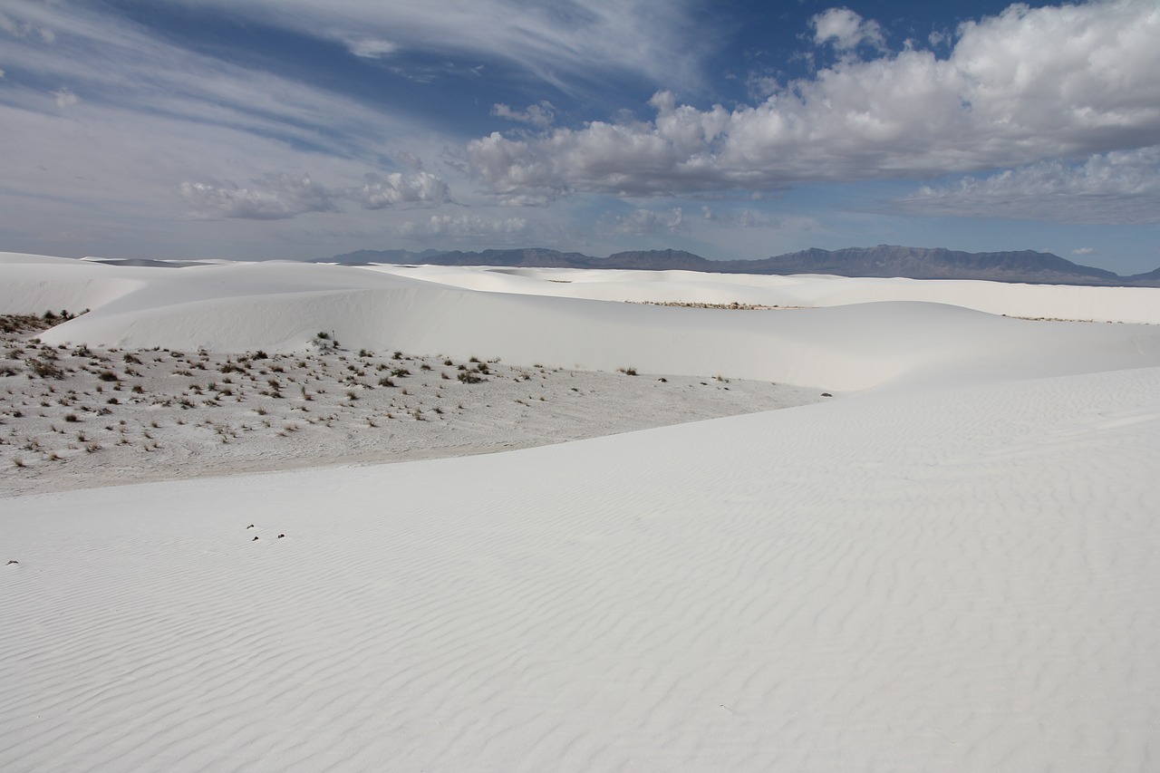 Image - dune wide sand clouds rest