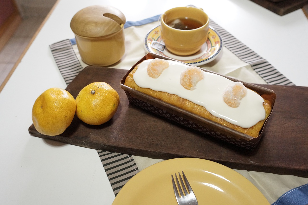 Image - pudding fruit tangerine dessert