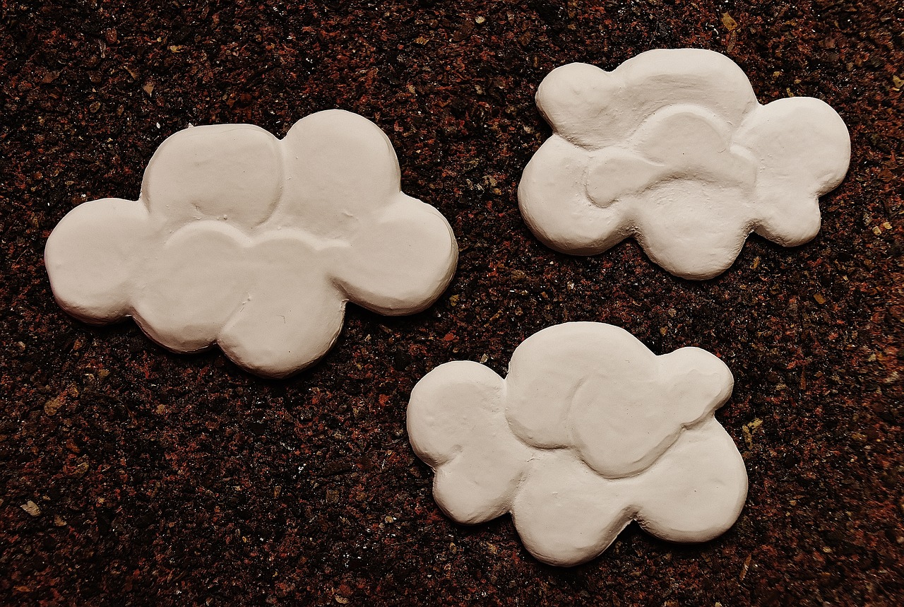 Image - clouds gypsum blank unpainted