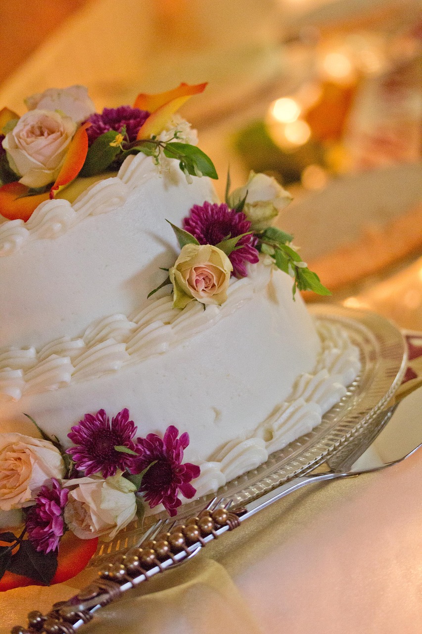 Image - cake flowers party food dessert