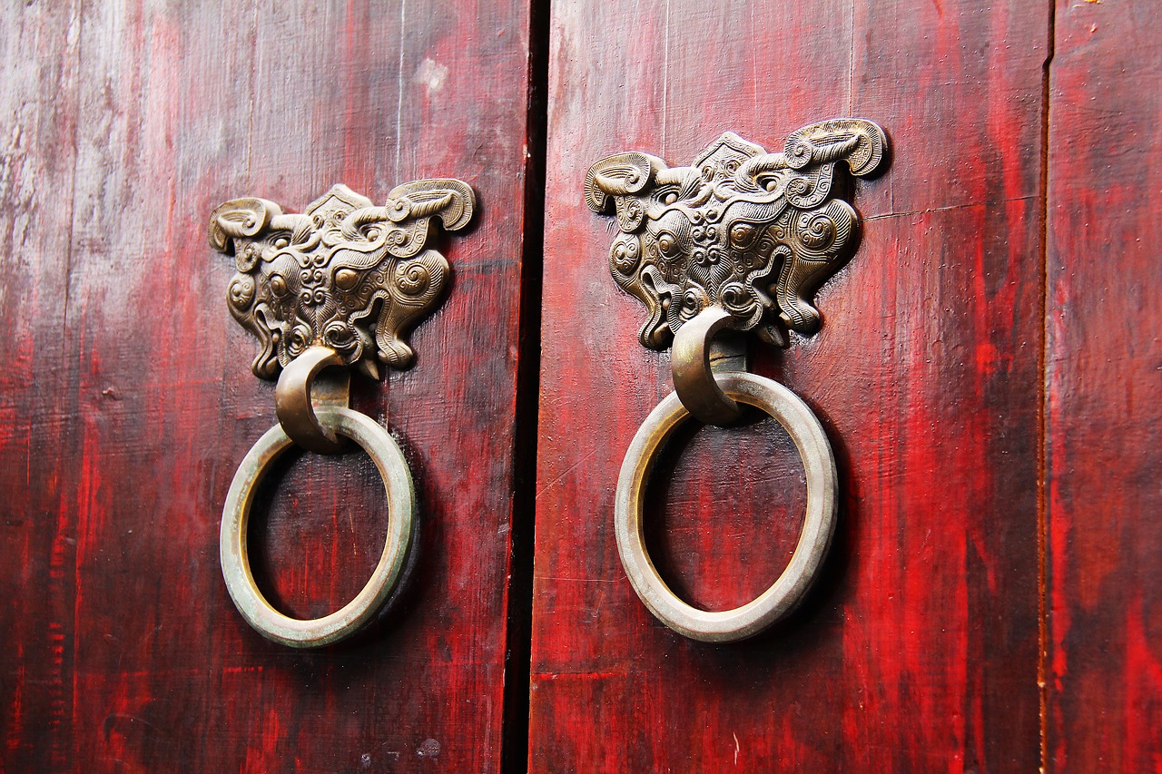 Image - wood door ancient door locks treats