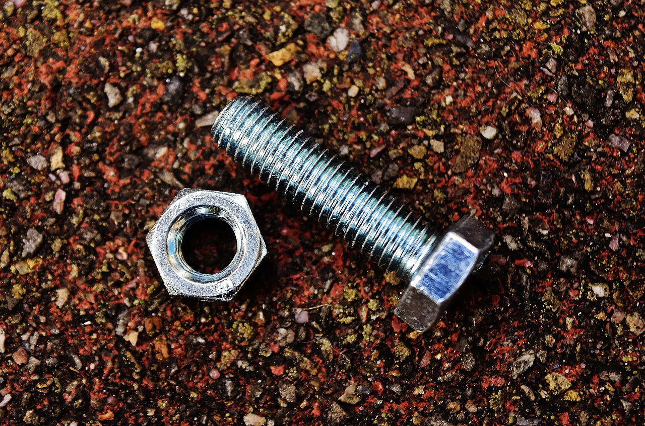 Image - screw nuts hex bolt