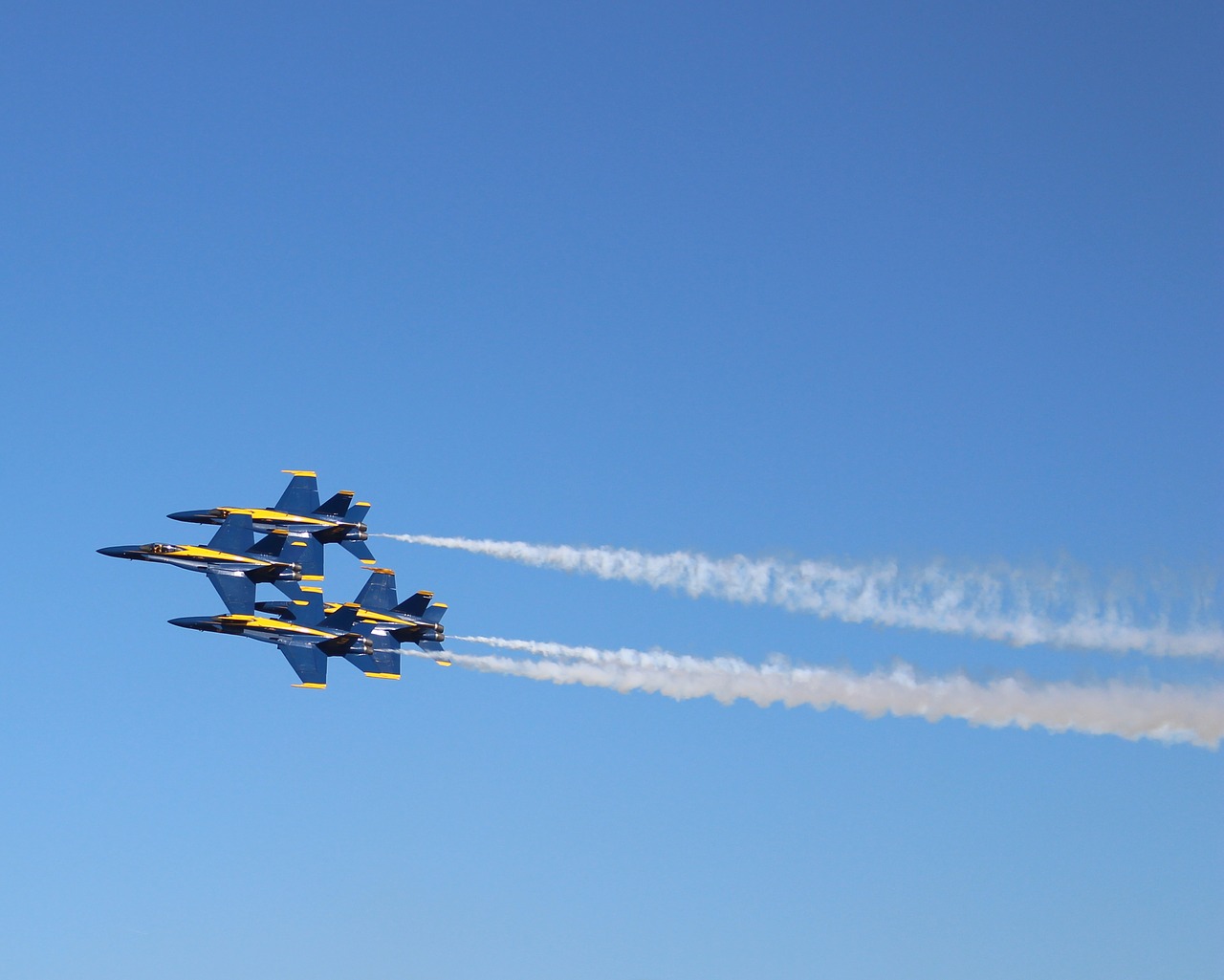 Image - formation blue angel marines jet