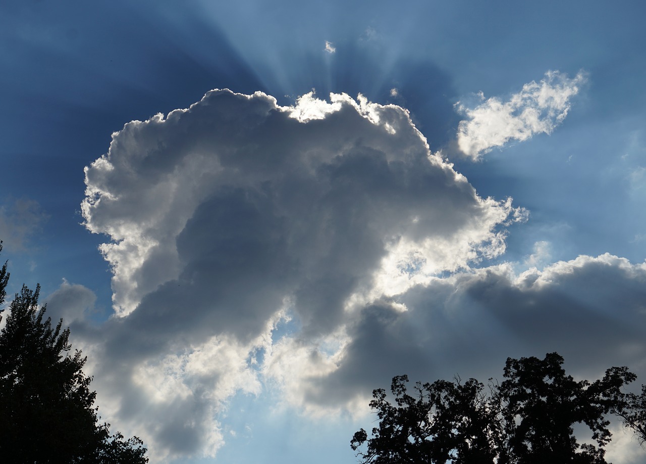 Image - clouds sky mood clouds form sun