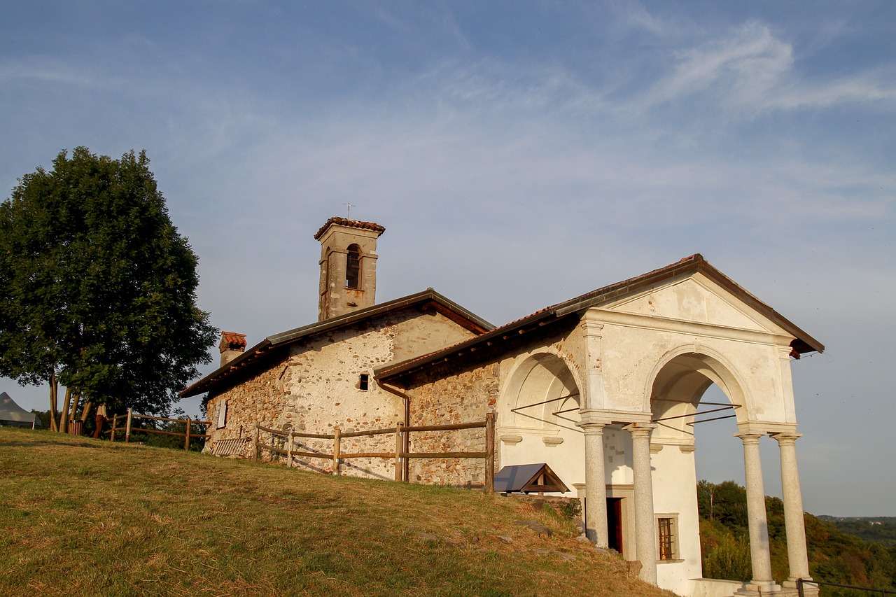 Image - church landscape nature colle