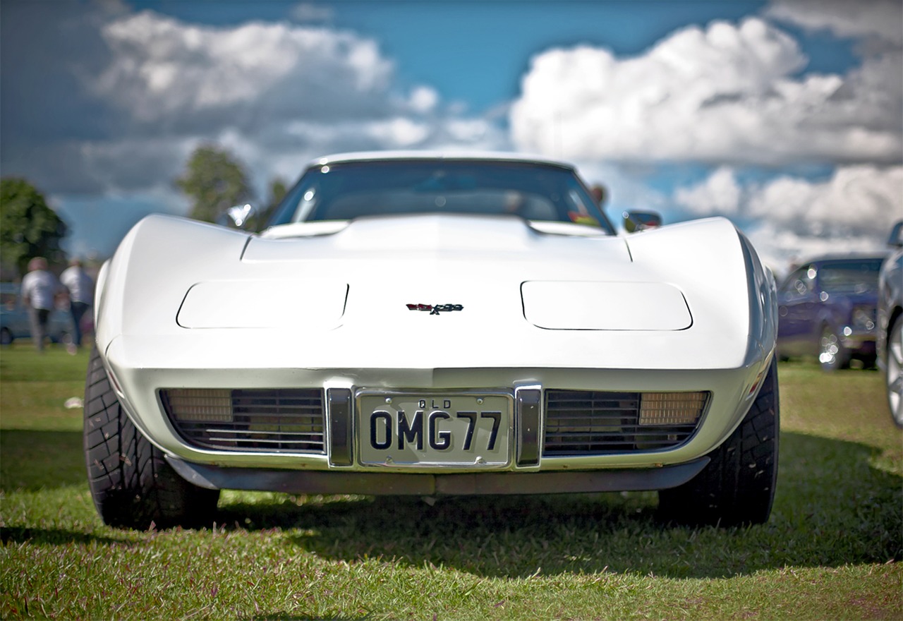 Image - corvette racing car roadster