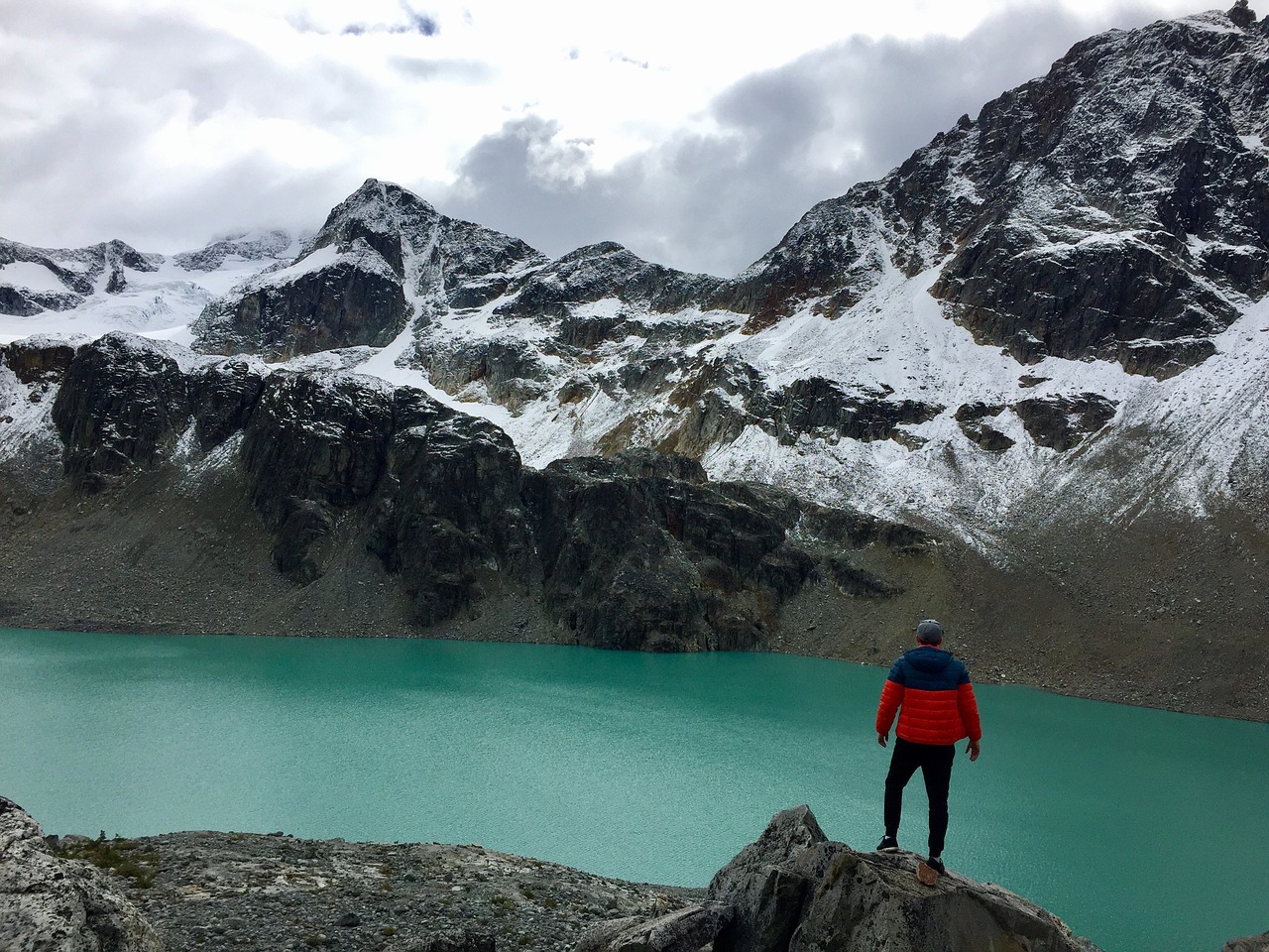 Image - glacier mountain whistler snow