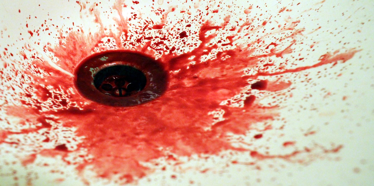 Image - blood spatter the stain red