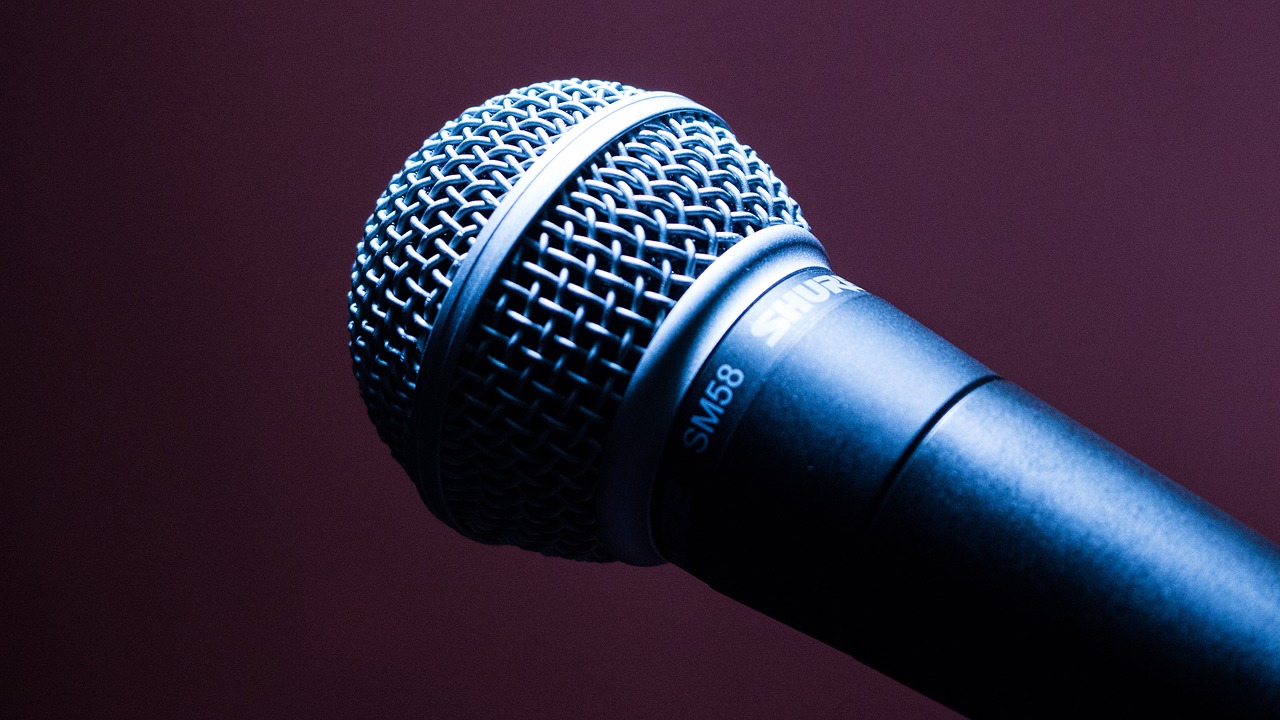 Image - microphone macro concert music