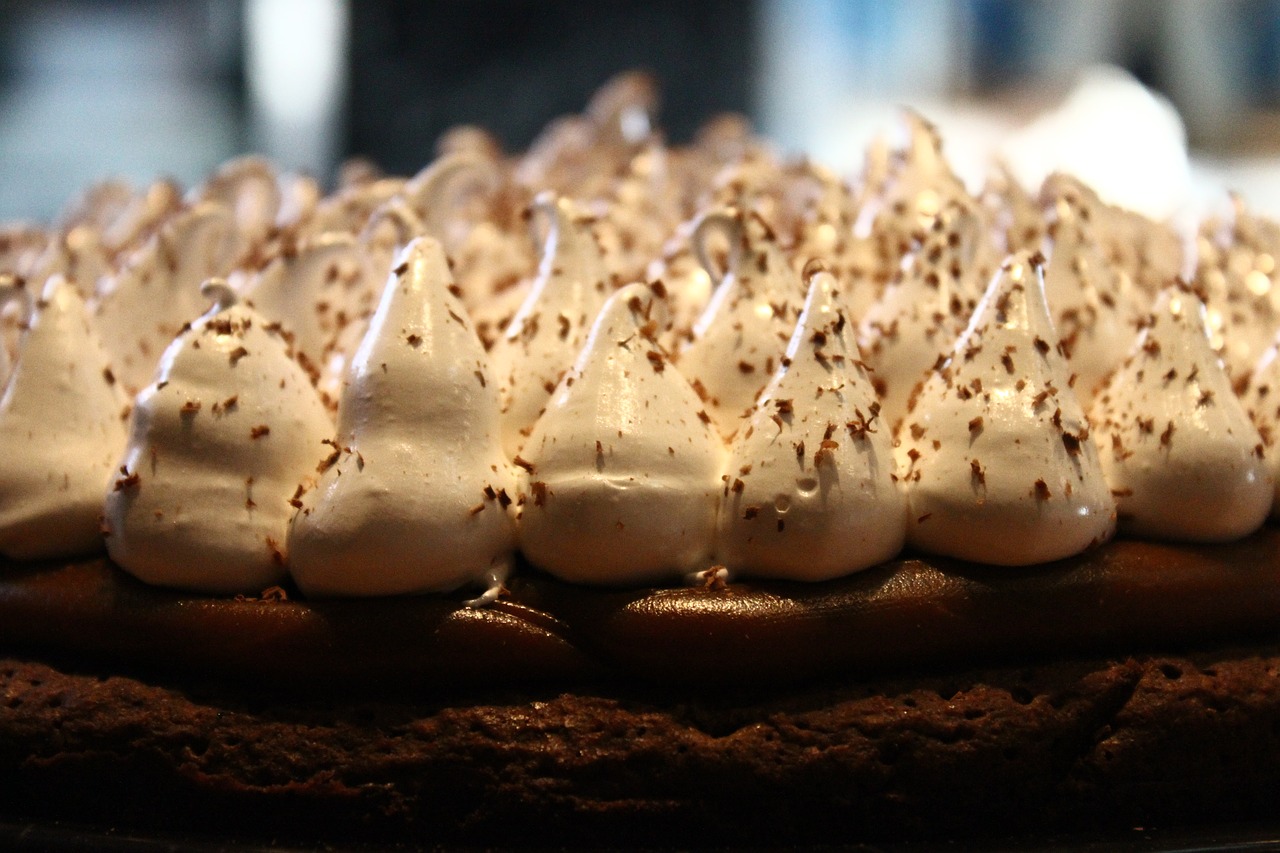 Image - brownie pie cake cream