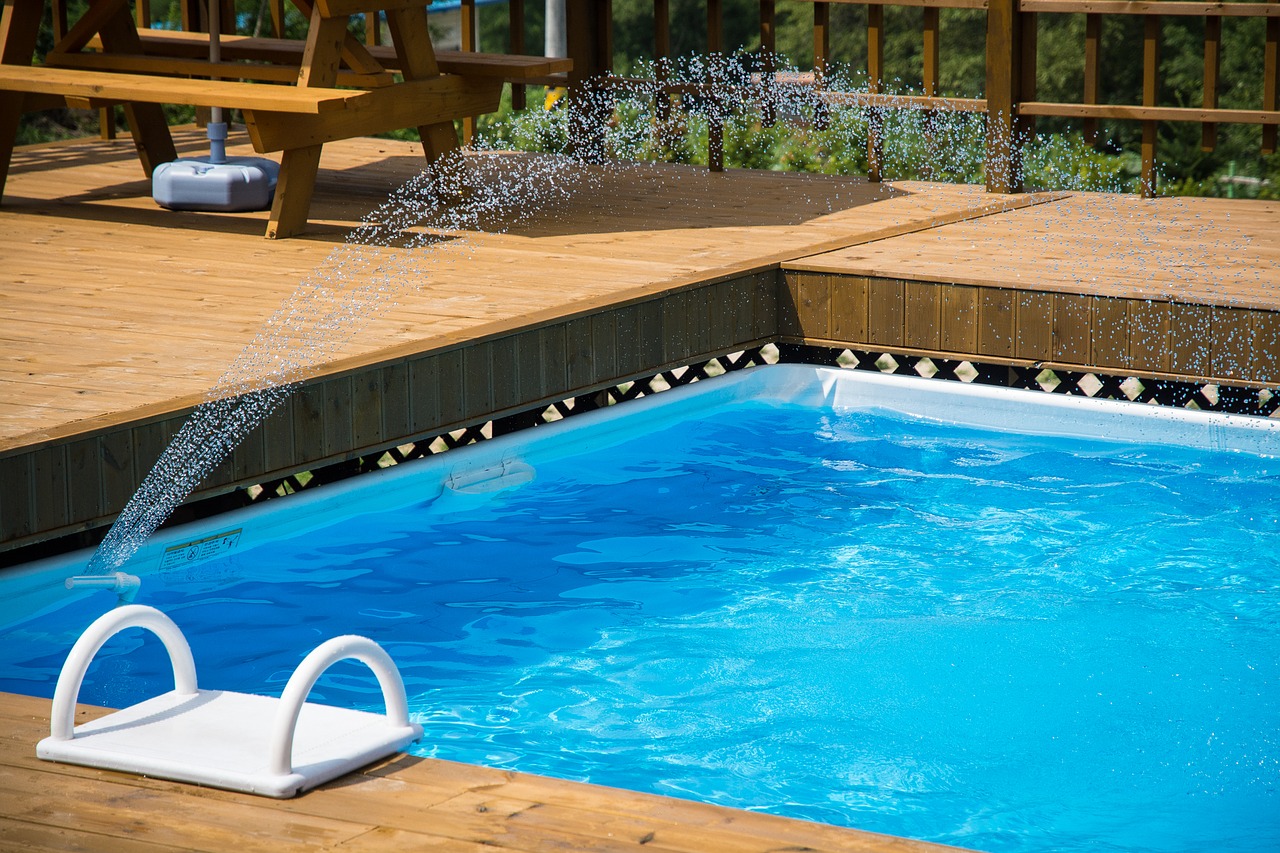 Image - summer swim swimming pool pool