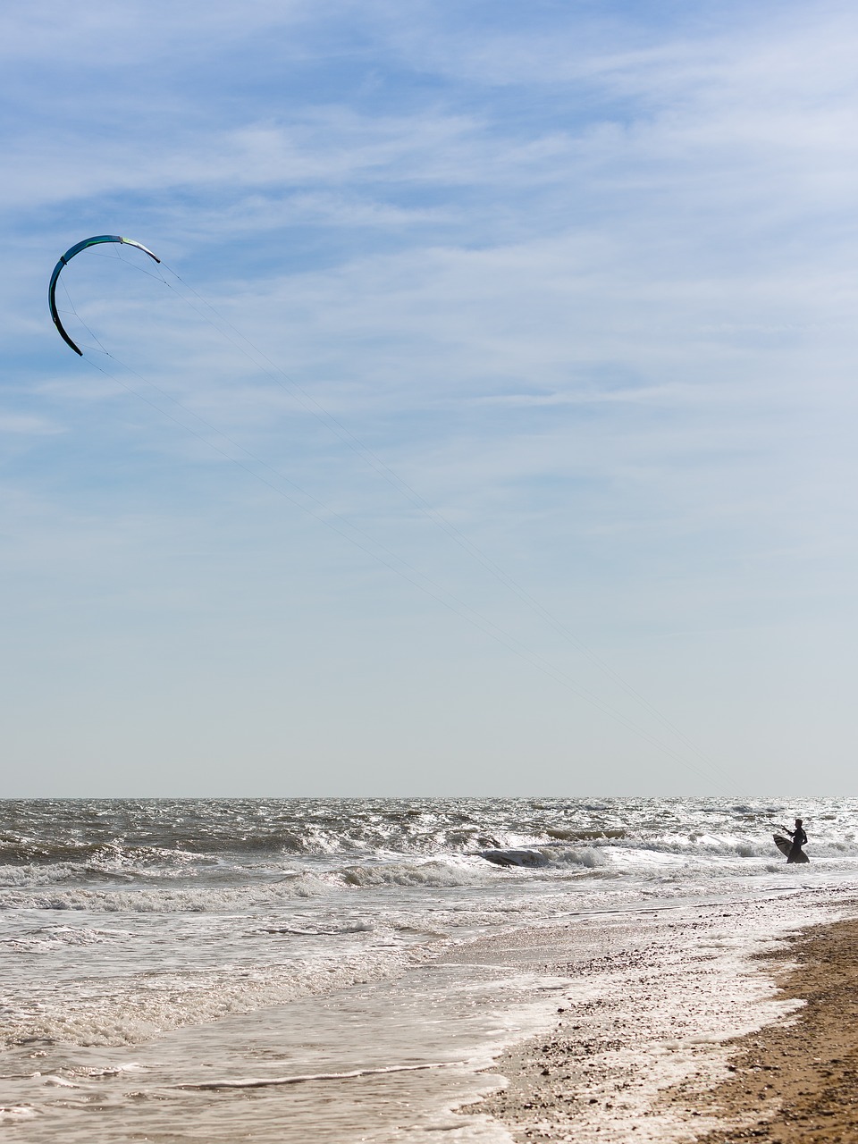 Image - kite surfer wind sea sky surfer