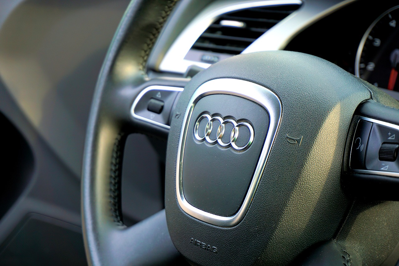 Image - audi steering wheel cockpit auto