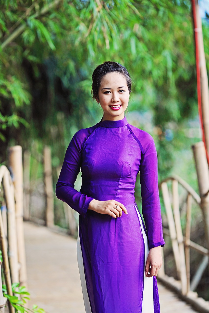 Image - vietnam long dress vietnamese