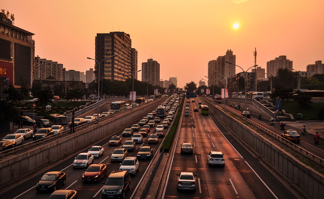 Image - street traffic high way automobile