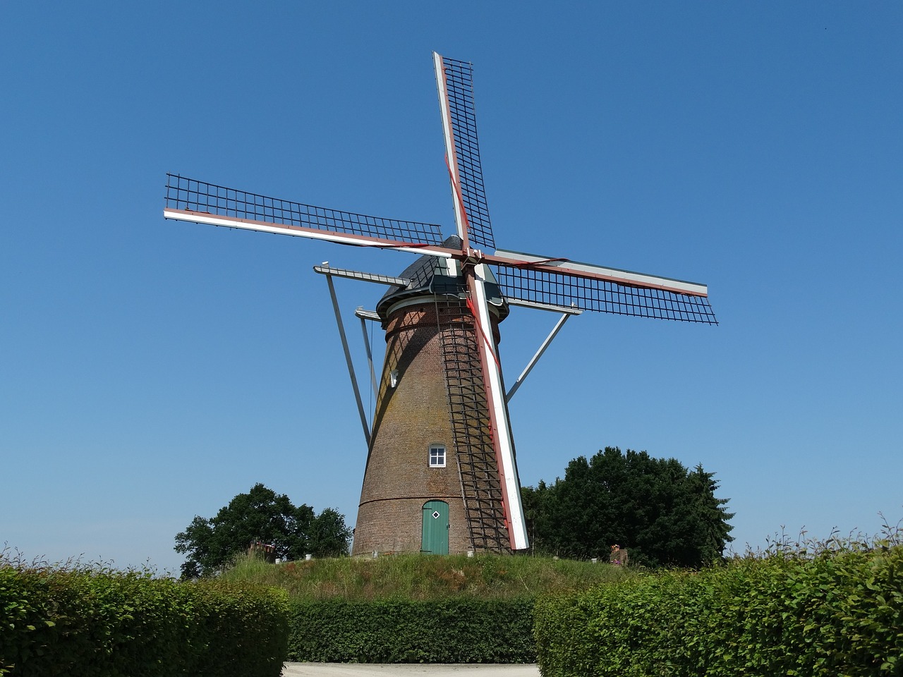 Image - wind mill wicks historic building