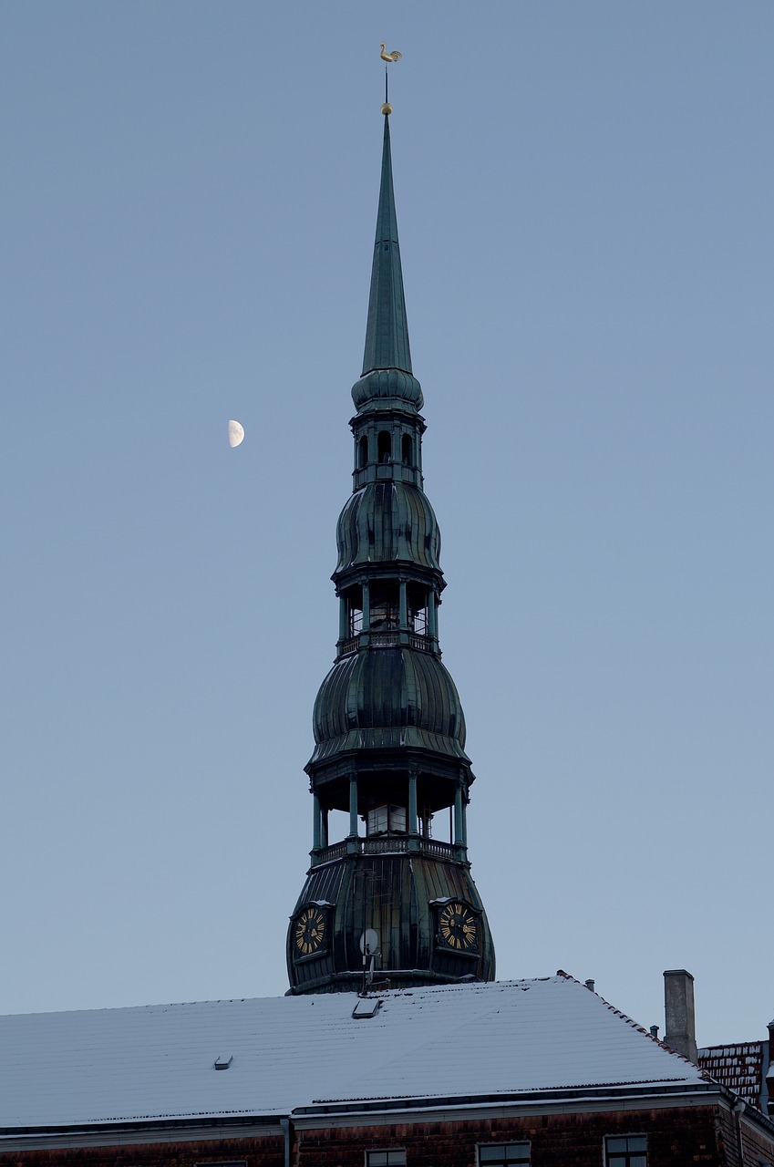 Image - riga symbol of riga spire tower