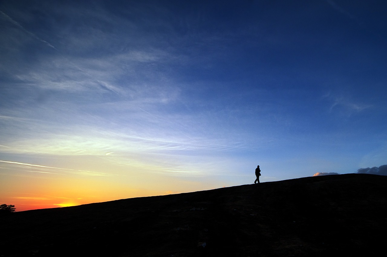 Image - sunset monadnock granite