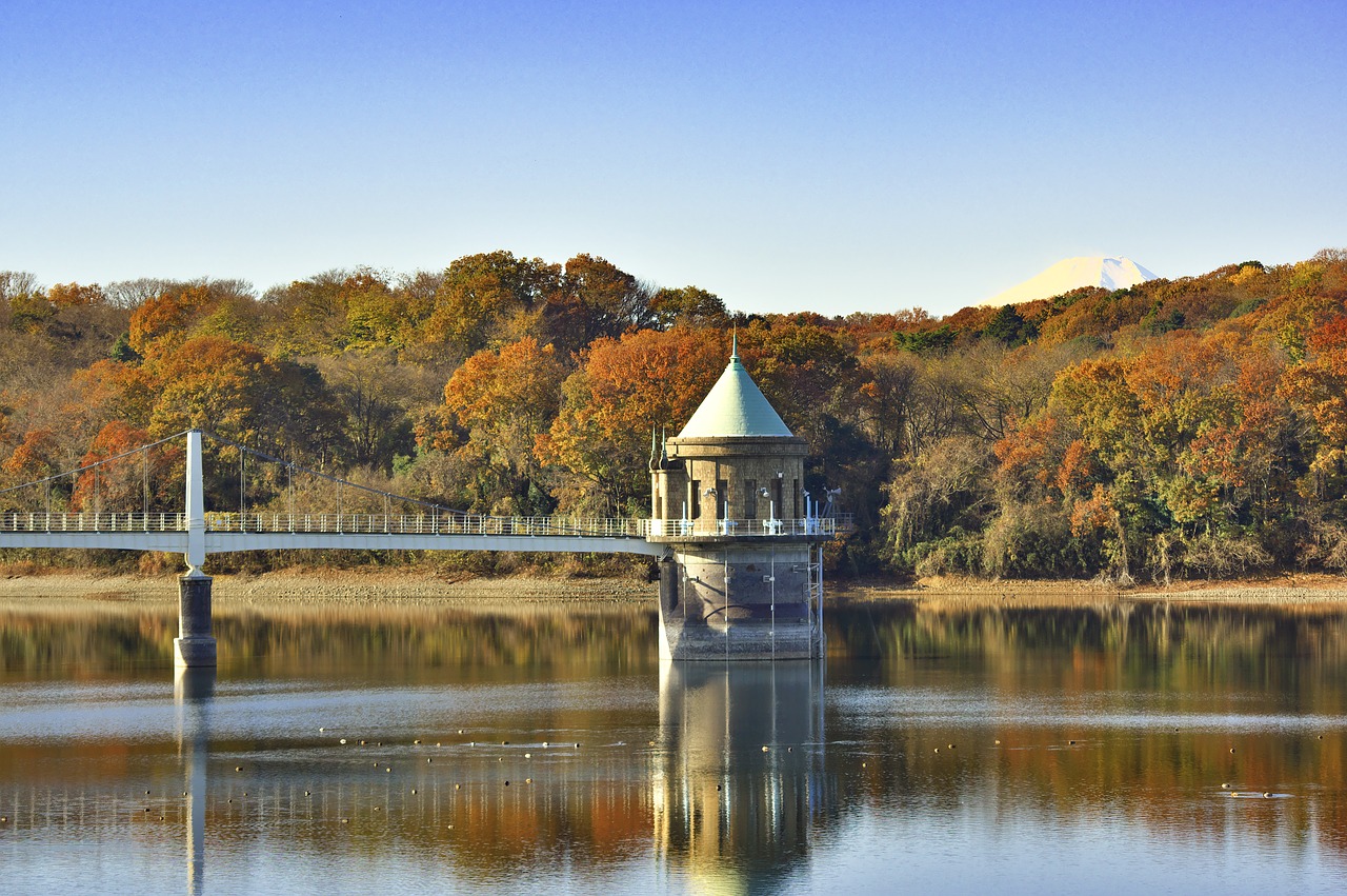 Image - japan reservoir intake tower