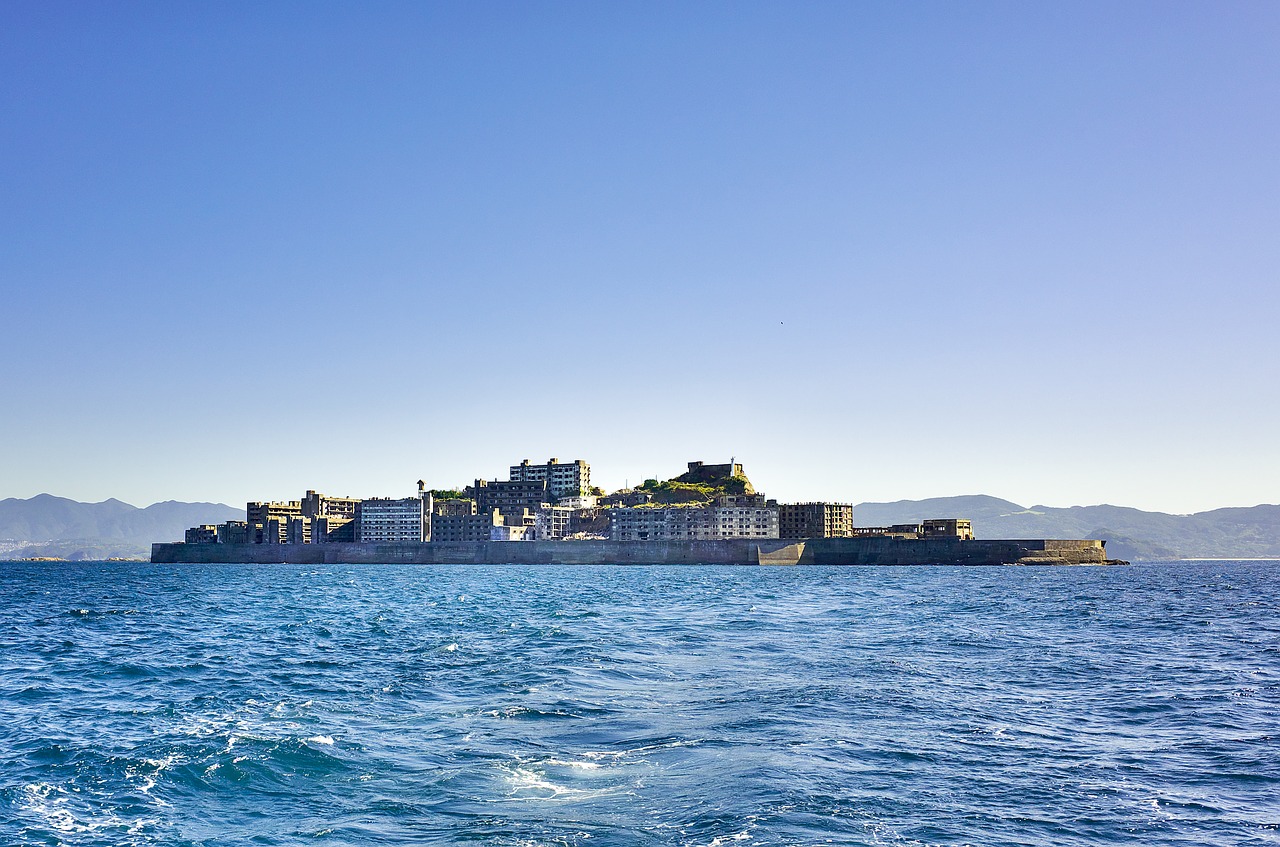 Image - japan nagasaki warship island sea