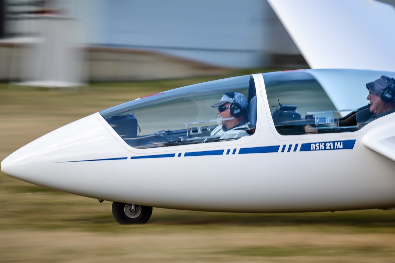 Image - glider light aircraft flight