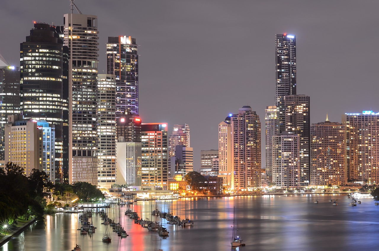 Image - southbank brisbane city lights