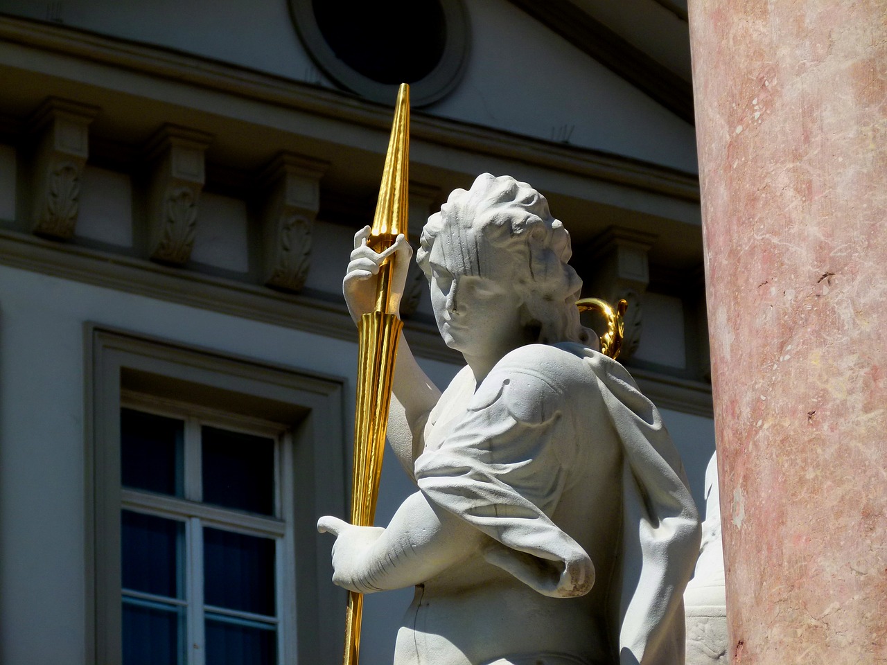 Image - statue church monk sculpture