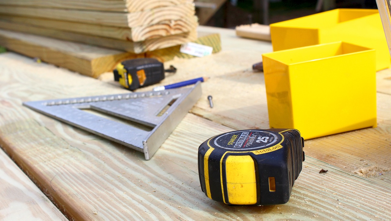 Image - tape measure construction carpentry