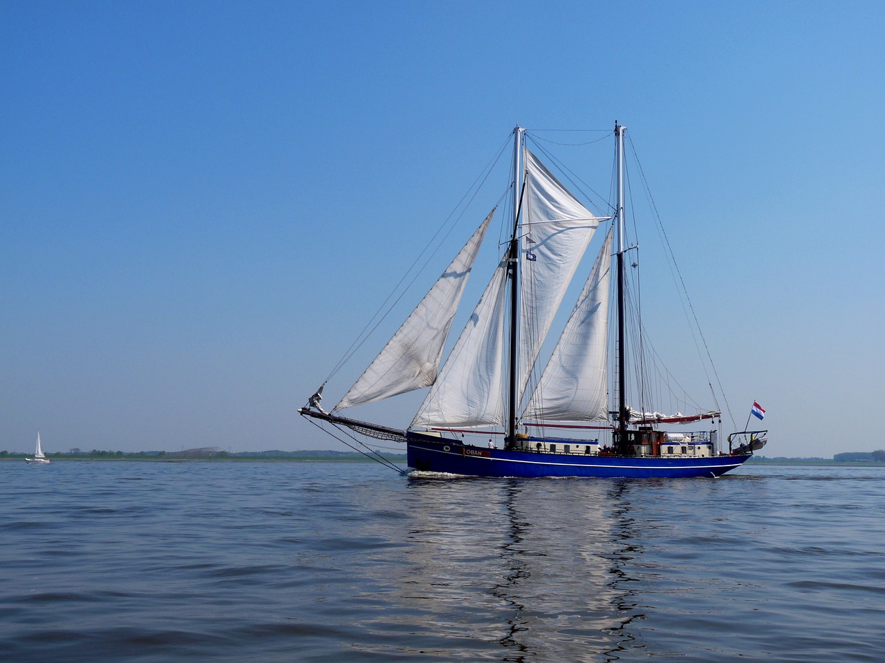 Image - sailing vessel boot maritime port