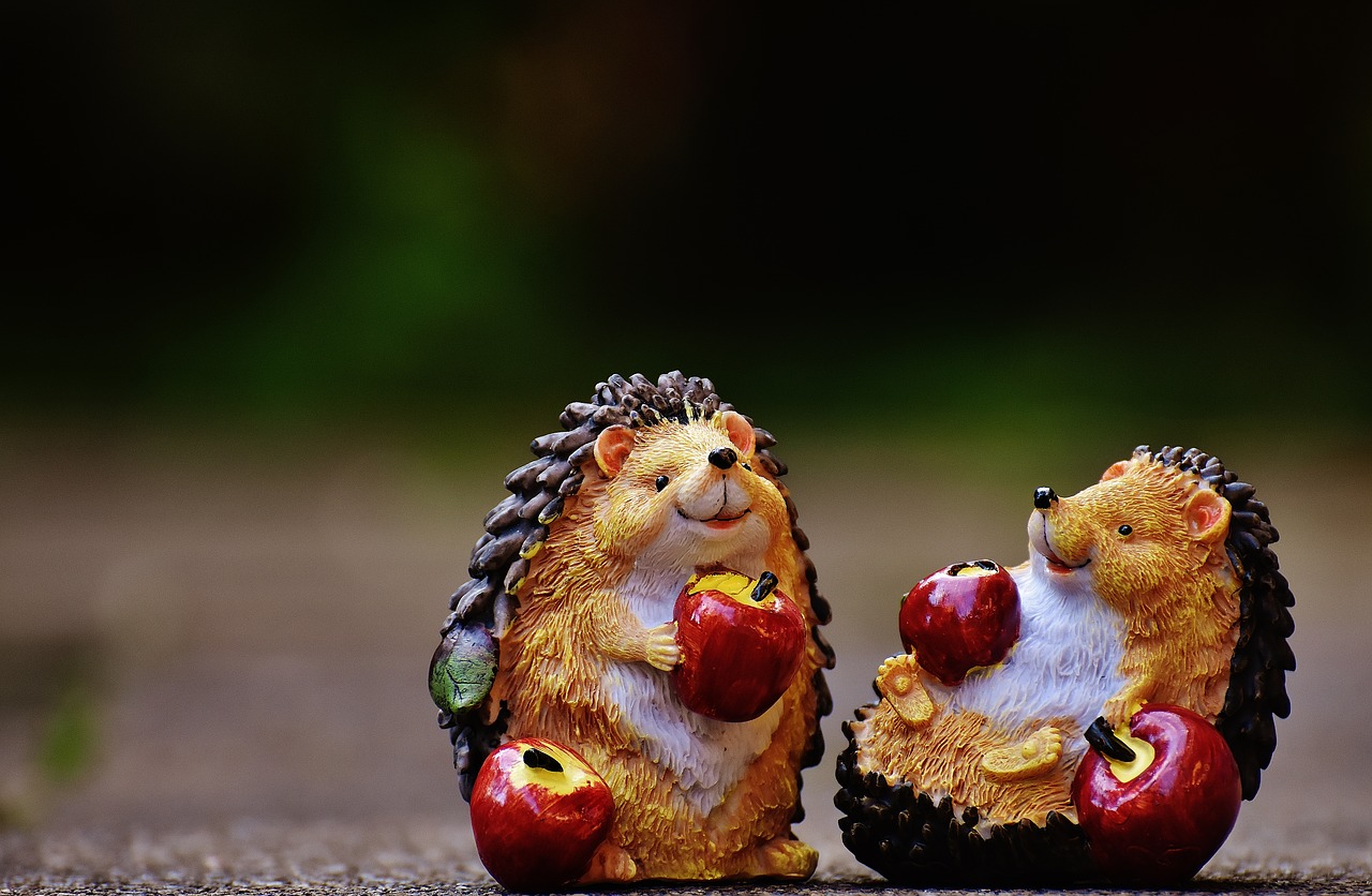 Image - hedgehog figures decoration animal