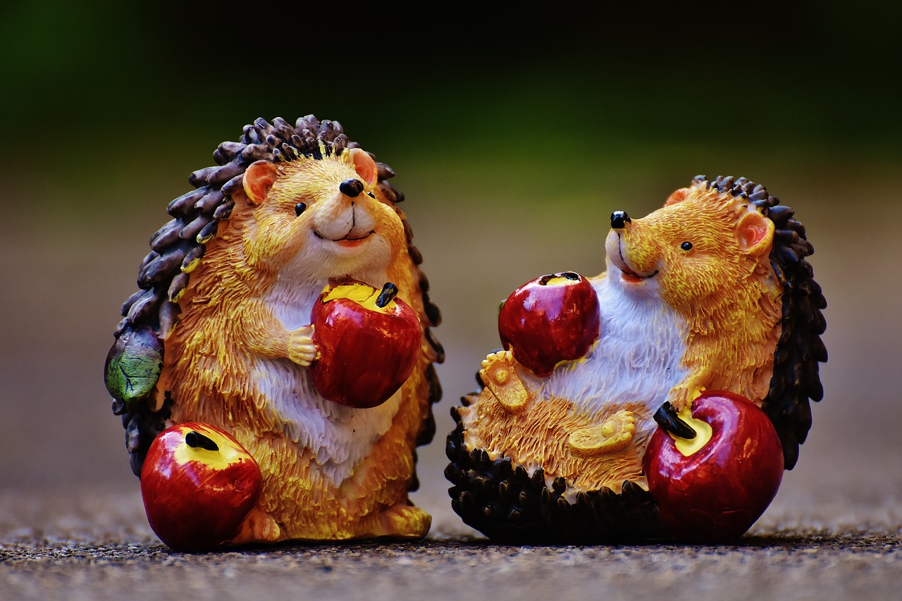 Image - hedgehog figures decoration animal