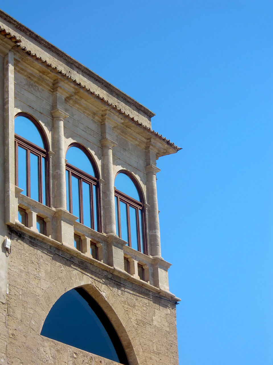 Image - loggia window facade architecture