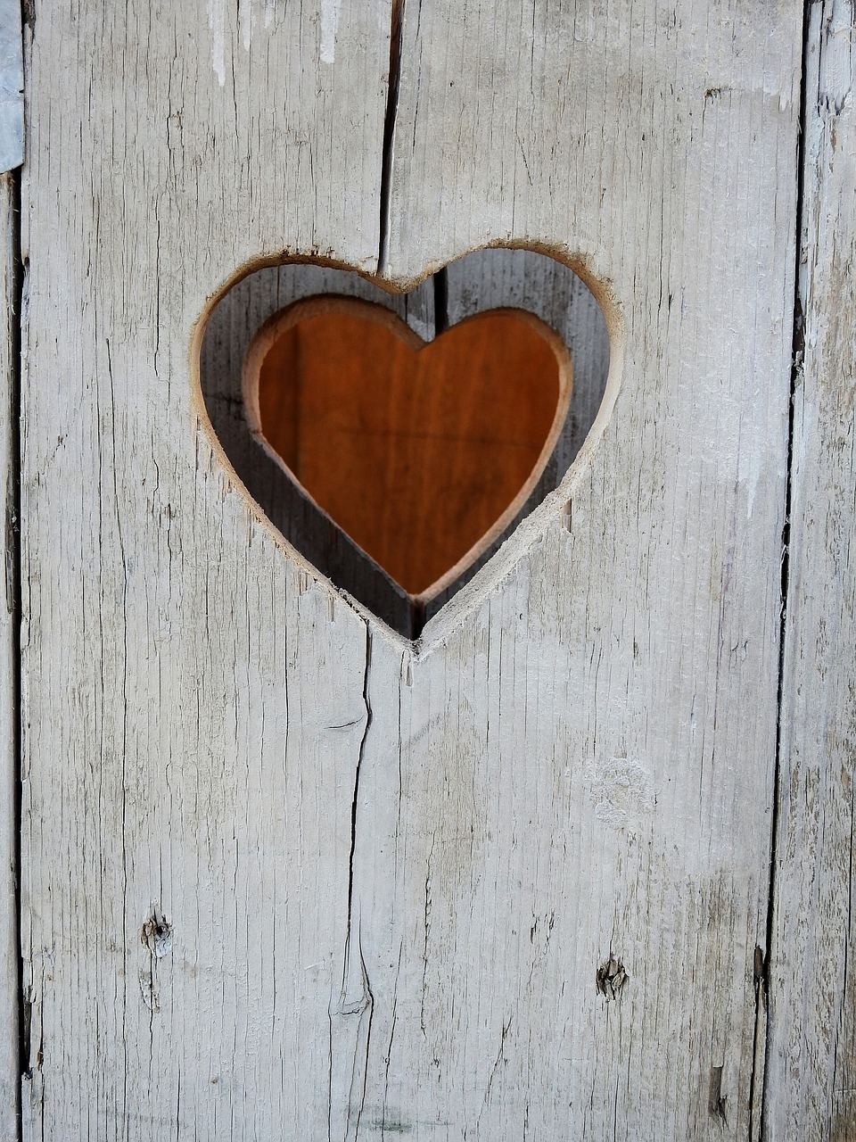 Image - heart love romance wood deco