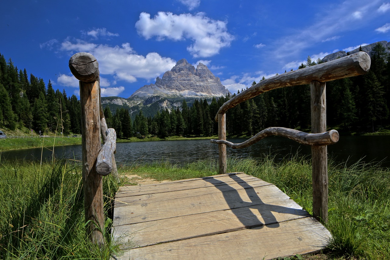 Image - bridge south tyrol dolomite tourism