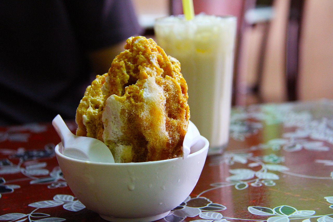 Image - cendol chendol dessert popular