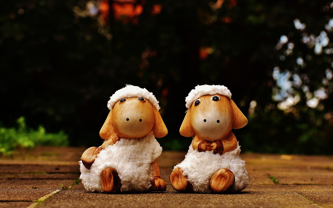 Image - sheep deco ceramic cute figure