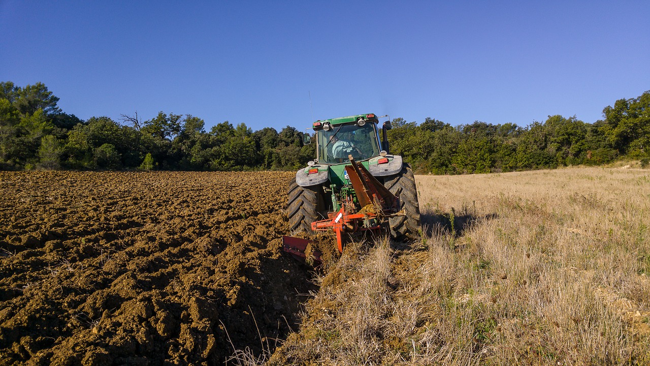 Image - tractor labour agricultural machine