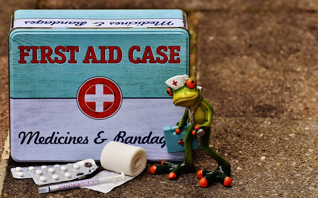 Image - first aid frog medic nurse funny