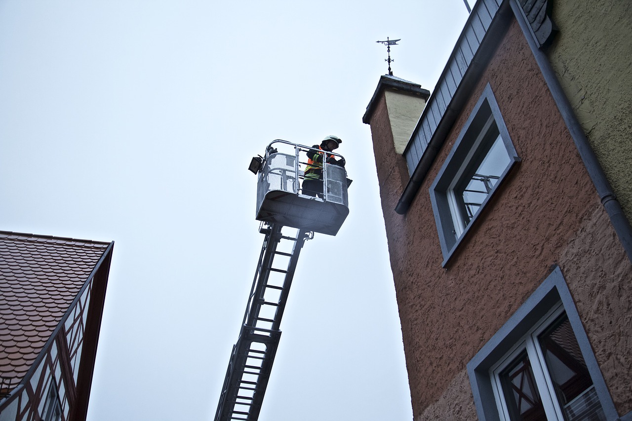 Image - turntable ladder fire rescue