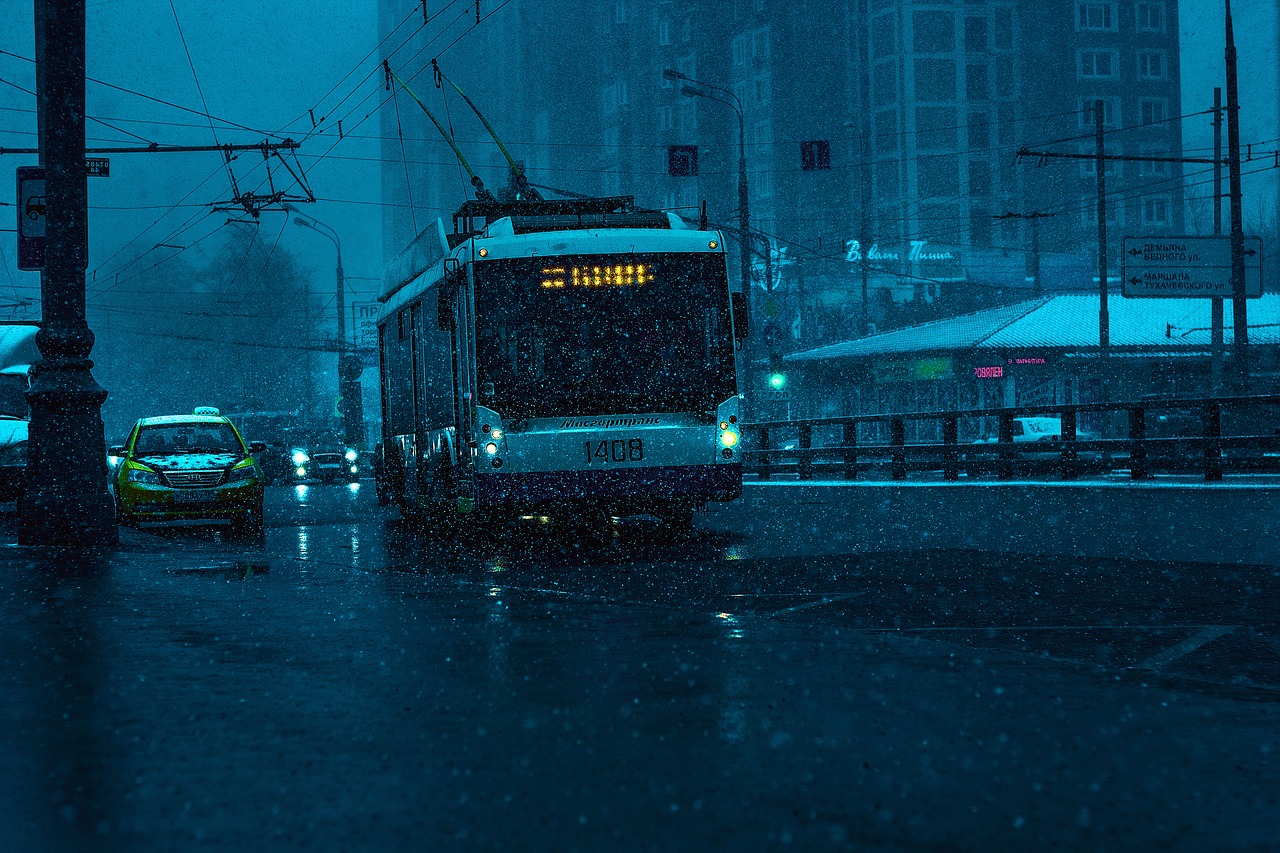 Image - moscow city trolley bus moscow