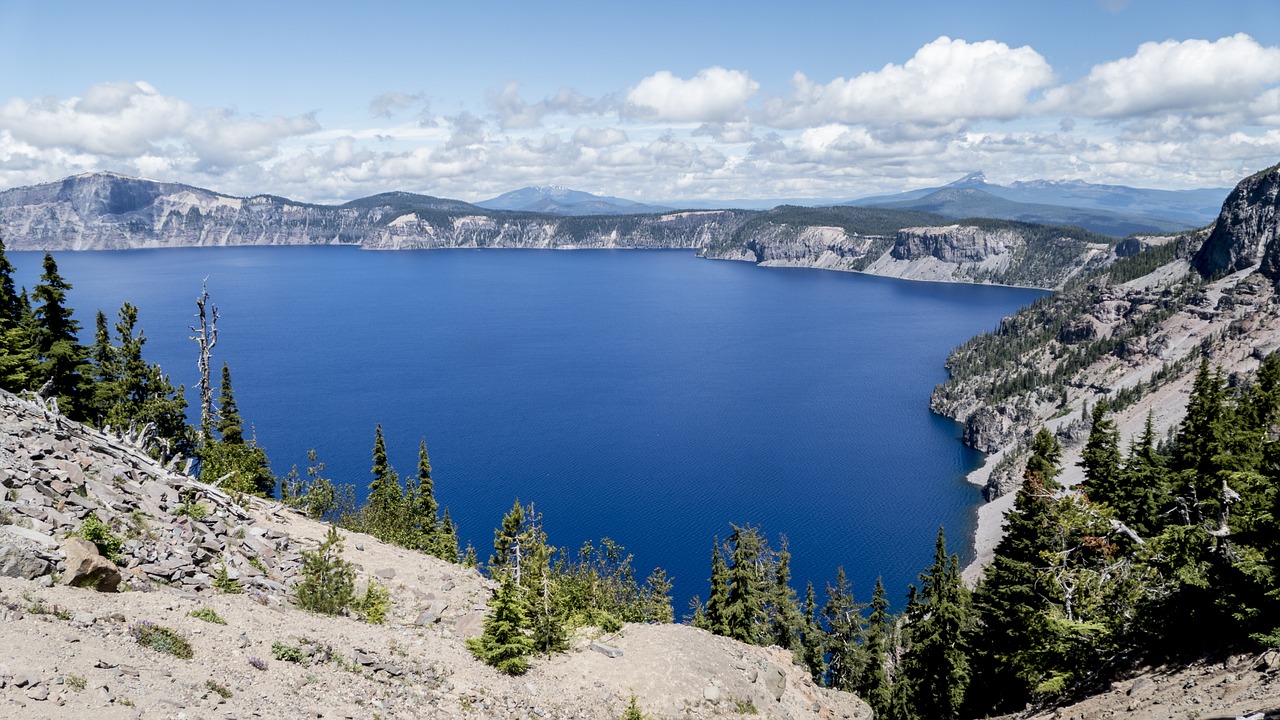 Image - crater lake mountains scenic