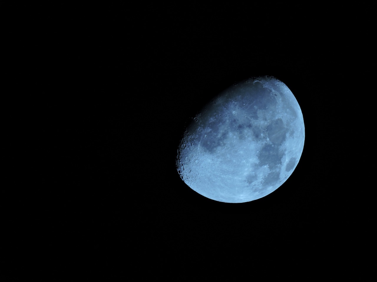 Image - moon blue moon astronomy moonlight