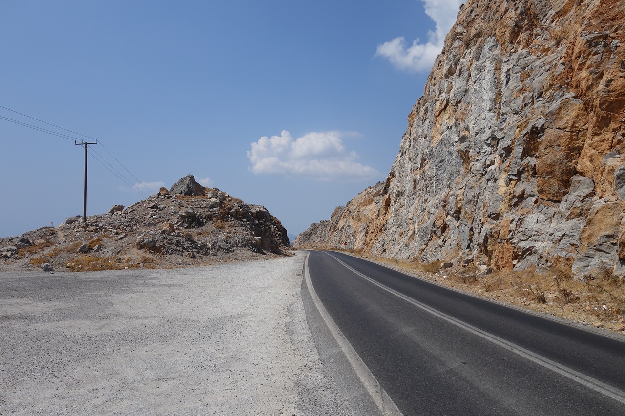 Image - distant road landscape still