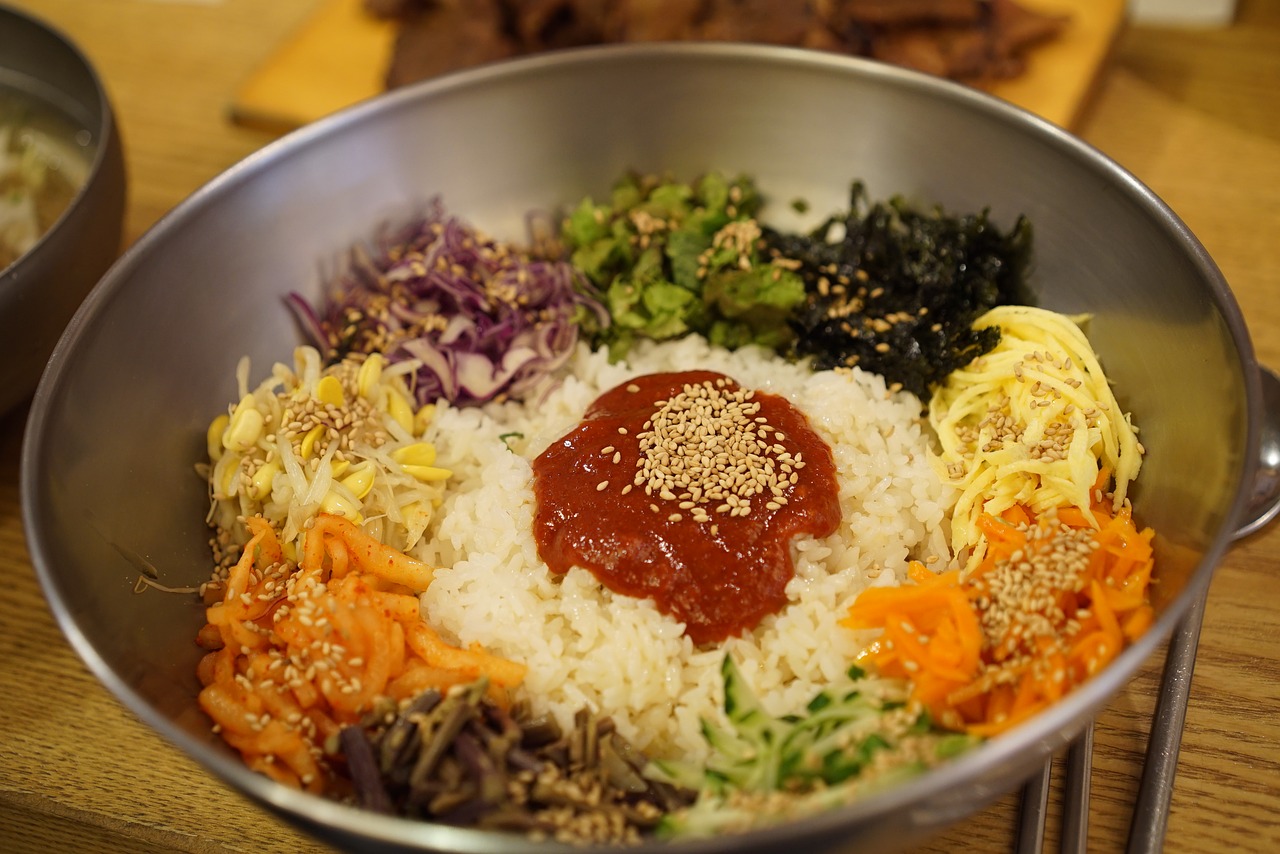 Image - bibimbap korean gochujang