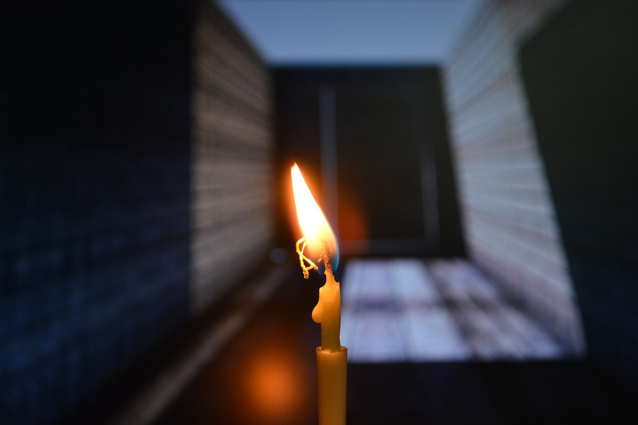 Image - candle light texture