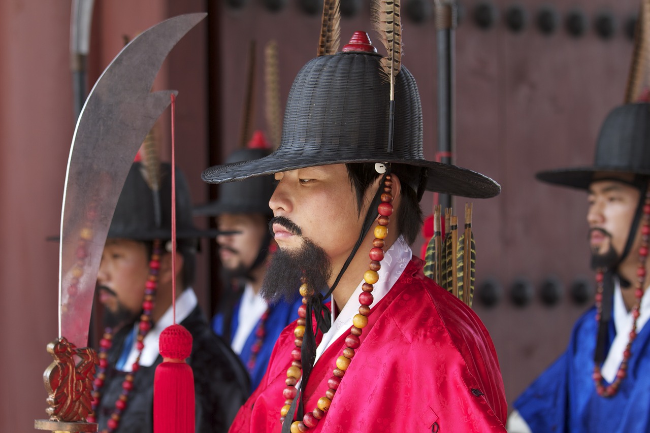 Image - korea guard seoul traditional